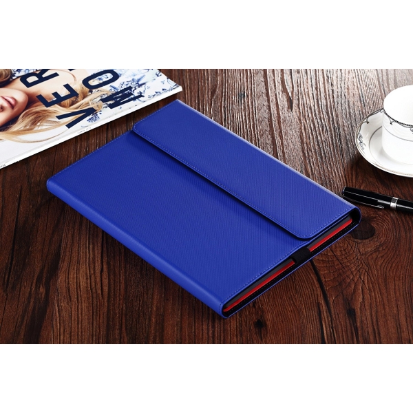 Valkit Microsoft Surface 3 Deri Stand Klf-Blue