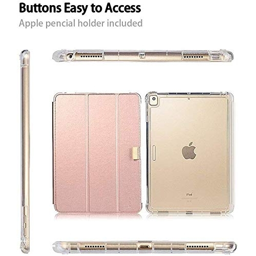 Valkit iPad Standl Klf (10.2 in)(7.Nesil)-Rose Gold