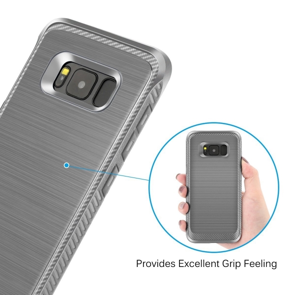 Vancle Samsung Galaxy S8 Klf-Gray