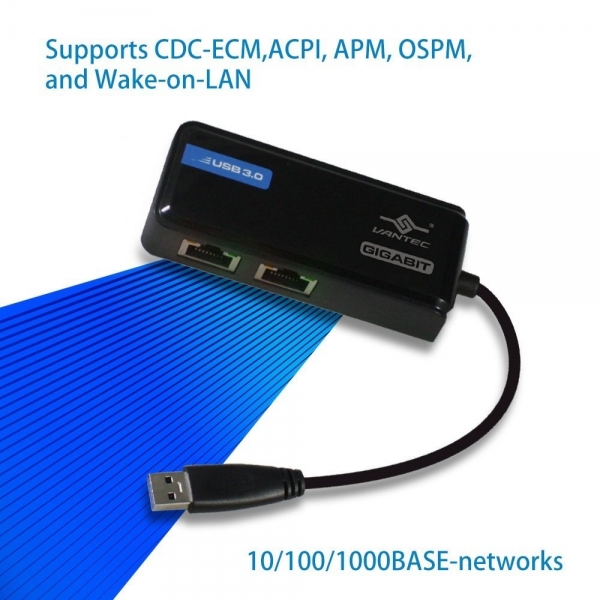 Vantec USB 3.0 to Gigabit Ethernet Adaptr