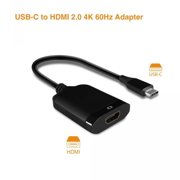 Vantec Vlink USB-C to HDMI 2.0 4K/60Hz Video Dntrc