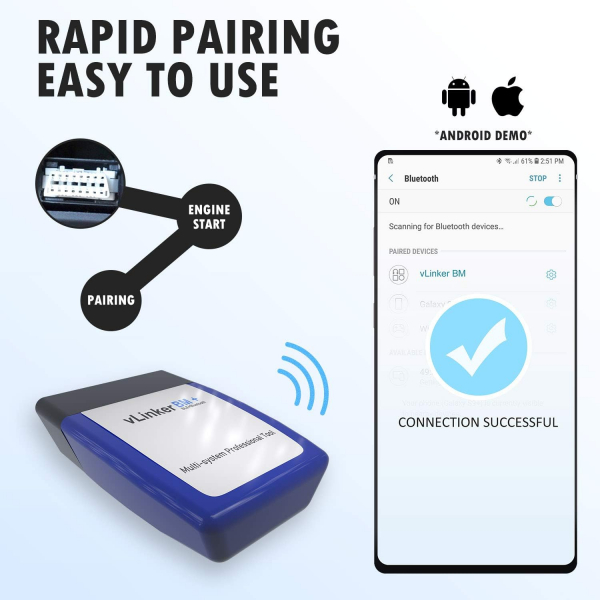 Vgate vLinker BM Plus Bluetooth OBD 2 Ara� Tan� Cihaz� 