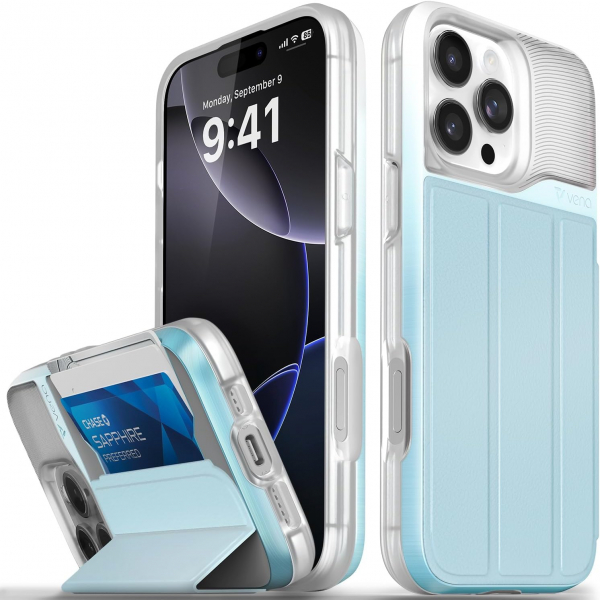 Vena Apple iPhone 16 Pro Max vCommute Klf-Pastel Blue