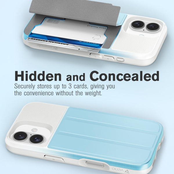 Vena Apple iPhone 17 vCommute Klf-Silver Blue