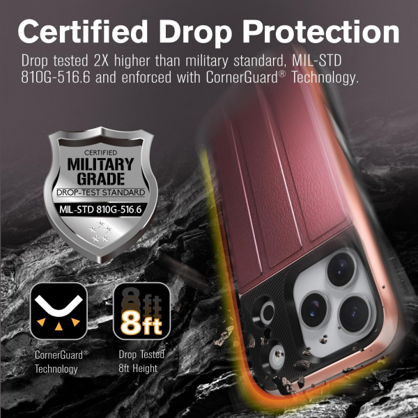 Vena Apple iPhone 17 Pro vCommute Klf-Red
