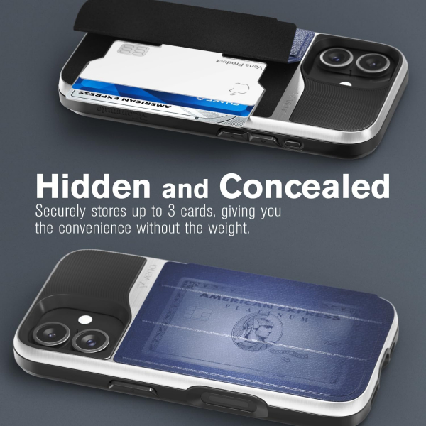 Vena Apple iPhone 16 vCommute Klf-Silver Blue