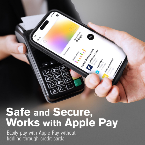 Vena Apple iPhone 16 vCommute Klf-Black Space Gray
