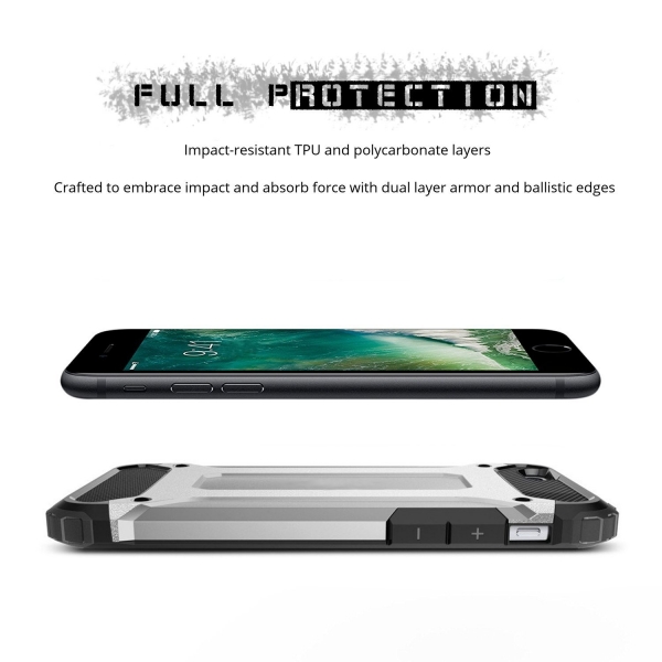 Venmous Apple iPhone 7 Phantom Armor Klf (MIL-STD-810G)-Silver