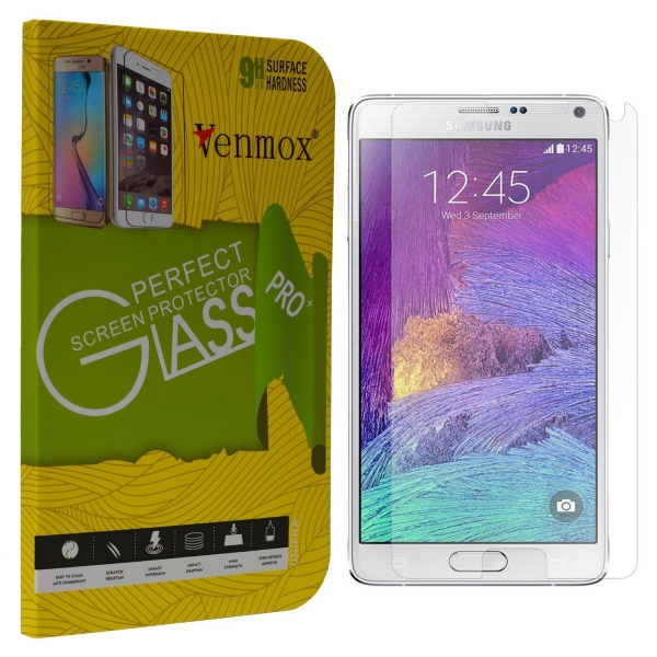 Venmox Samsung Galaxy Note 4 Temperli Cam Ekran Koruyucu