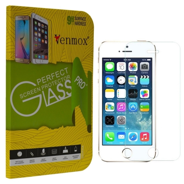 Venmox iPhone SE / 5S / 5 / 5C Temperli Cam Ekran Koruyucu (2 Adet)