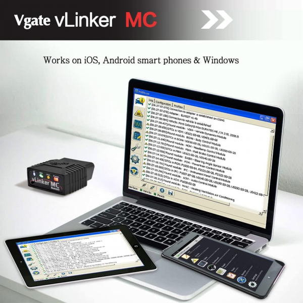 Vgate Torque Bluetooth MC OBD 2 Ara� Tan� Cihaz�