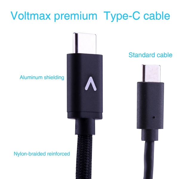 Voltmax USB-C to USB 3.0 Type-C Kablo (1.82M)