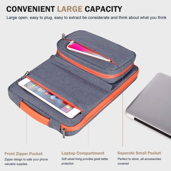 Voova Laptop Sleeve anta (13-13.3 in)-Dark Grey