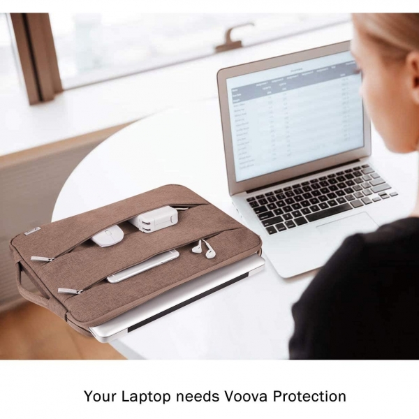Voova MacBook Air/Pro Laptop Sleeve anta (13-13.3 in)-Khaki