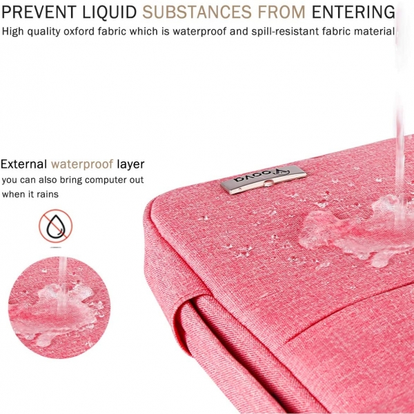 Voova MacBook Air/Pro Laptop Sleeve anta (13-13.3 in)-Pink
