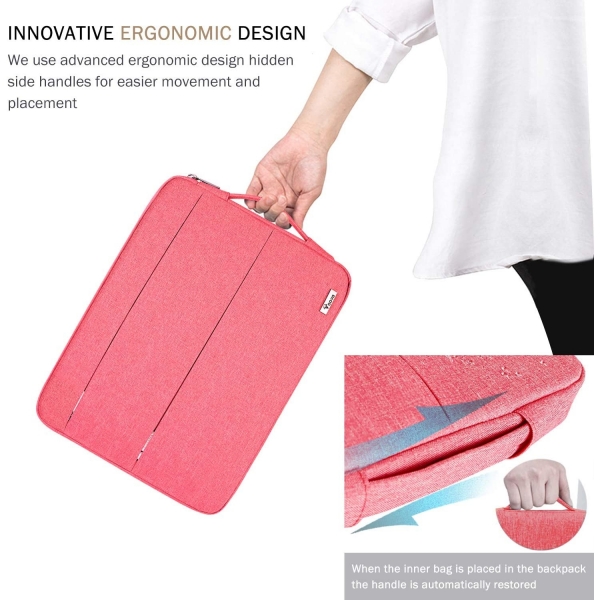 Voova MacBook Air/Pro Laptop Sleeve anta (13-13.3 in)-Pink