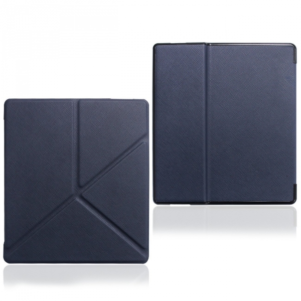WALNEW Kindle Oasis Deri Stand K�l�f (7 in�)-Navy Blue