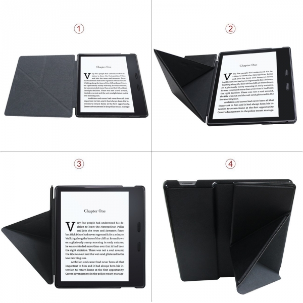 WALNEW Kindle Oasis Deri Stand K�l�f (7 in�)-Dandelion