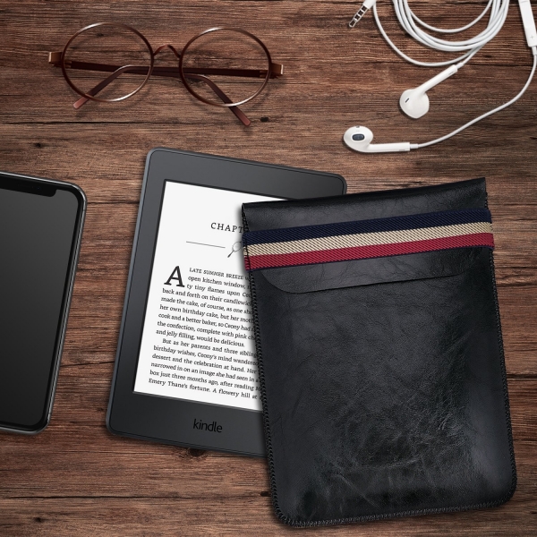 WALNEW Kindle Sleeve Klf (6 in)-Black