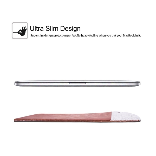 WALNEW Macbook Air Sleeve anta (13 in)-Coffe