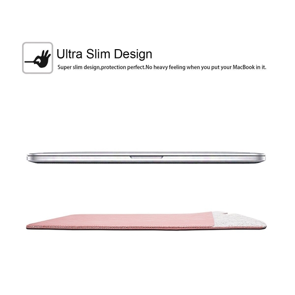 WALNEW Macbook Air Sleeve anta (13 in)-Rose Gold