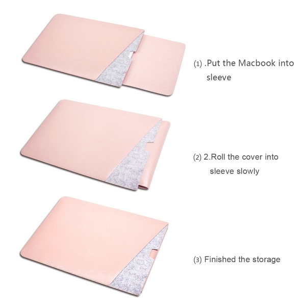 WALNEW Macbook Air Sleeve anta (13 in)-Pink