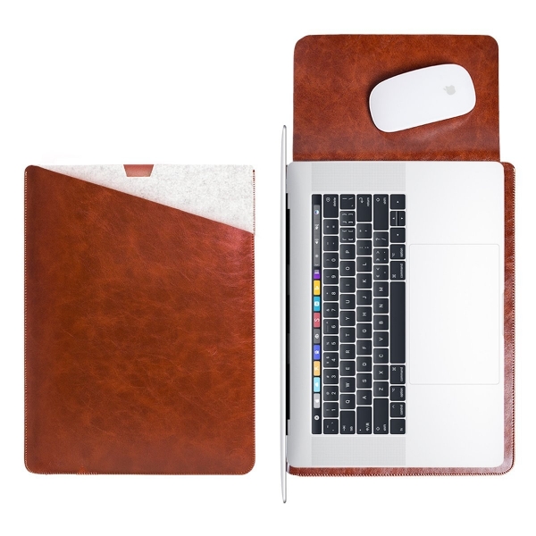 WALNEW Macbook Pro Sleeve anta (13 in)-Coffe
