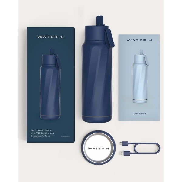 WATERH Yal�t�ml� LED Ak�ll� Su �i�esi 