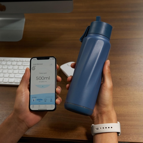 WATERH Yal�t�ml� LED Ak�ll� Su �i�esi 