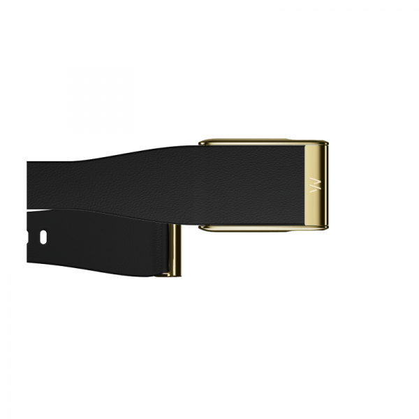 WHOOP 5.0 LeatherLuxe Tapered Kay�� (BlackGold)-L-XL