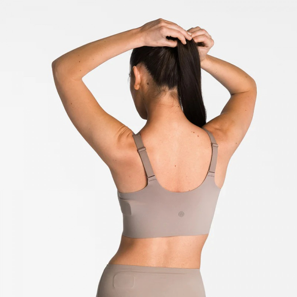 WHOOP 5.0 ve MG Uyumlu Akll Destekli Bralet(Taupe)-XL