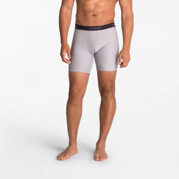 WHOOP 5.0 ve MG Uyumlu Akll Spor Uzun Boxer(Grey)-M