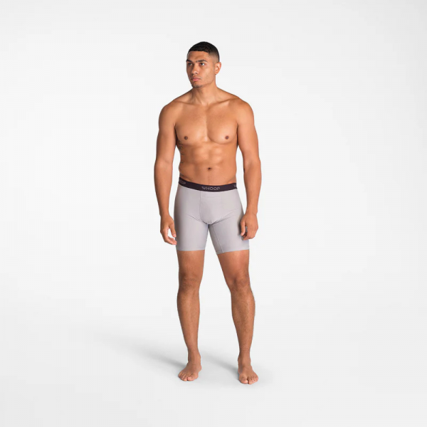 WHOOP 5.0 ve MG Uyumlu Akll Spor Uzun Boxer(Grey)-S