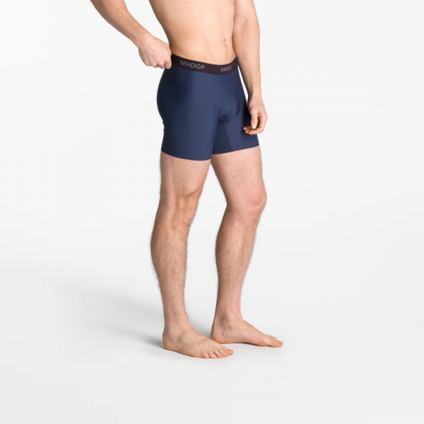WHOOP 5.0 ve MG Uyumlu Akll Spor Uzun Boxer(Midnight)-S