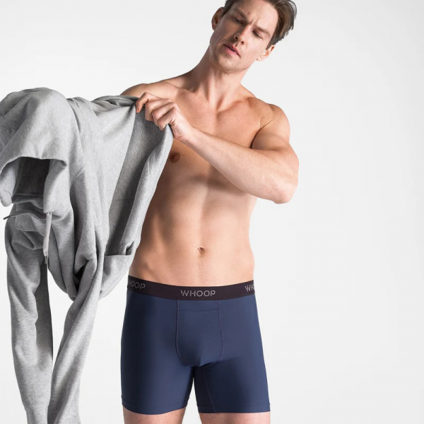 WHOOP 5.0 ve MG Uyumlu Akll Spor Boxer(Midnight)-L