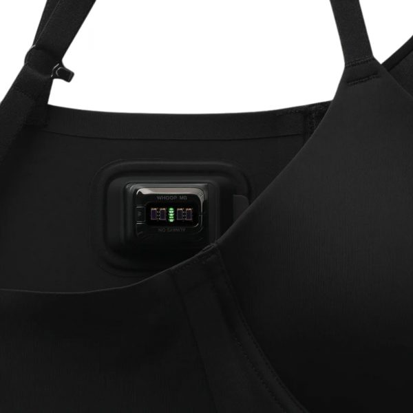WHOOP 5.0 ve MG Uyumlu Akll T-Shirt Bralet(Black)-L