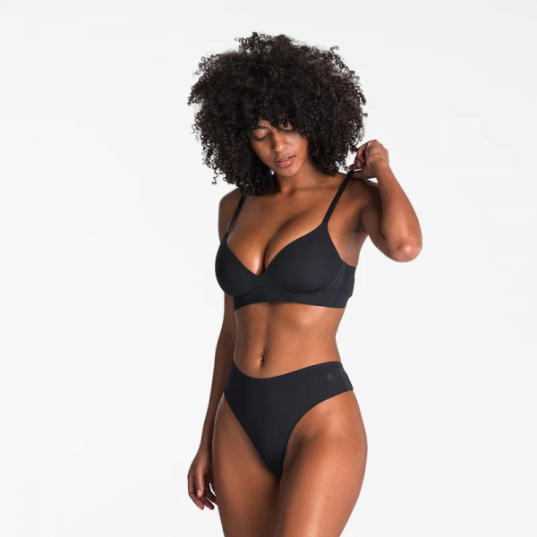 WHOOP 5.0 ve MG Uyumlu Akll T-Shirt Bralet(Black)-L