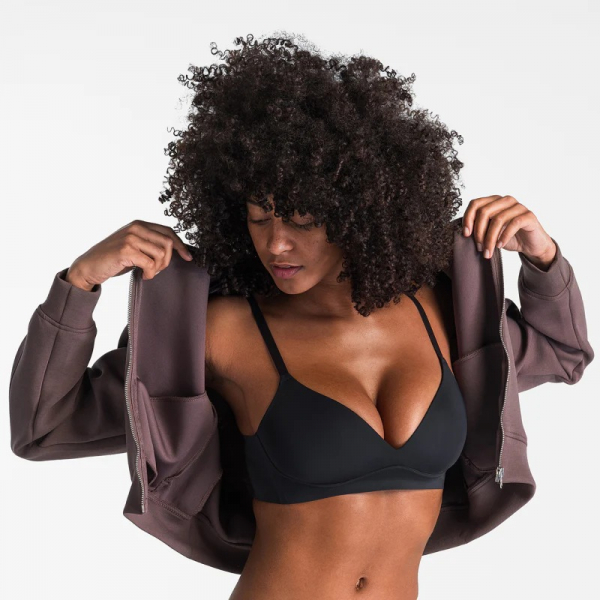 WHOOP 5.0 ve MG Uyumlu Akll T-Shirt Bralet(Black)-XL