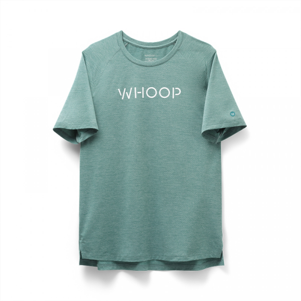 WHOOP 5.0/MG Uyumlu Erkek Antrenman Ti��rt� (Teal)-XXL