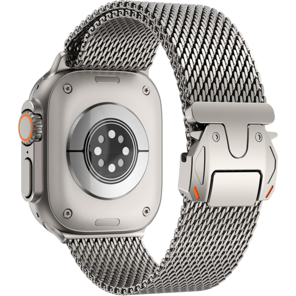 WINGLE Apple Watch Ultra 3.Nesil Uyumlu Kay-Natural