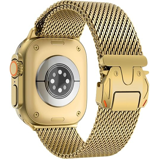 WINGLE Apple Watch Ultra 4 �elik Kay��-Gold
