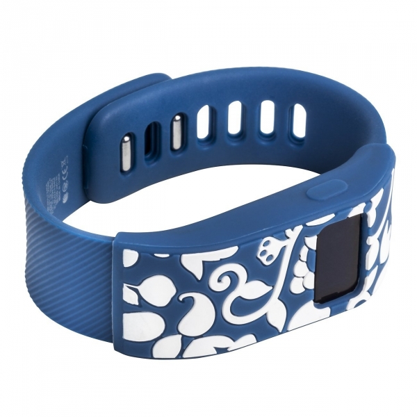 WITHit French Bull Fitbit Charge/HR Silikon Kay-Blue