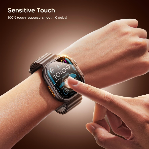 WSKEN Apple Watch Ultra 3.Nesil Ekran Koruyucu (4 Adet)