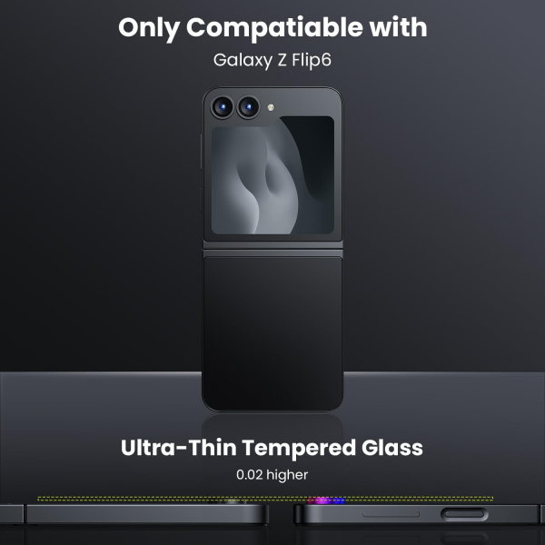 WSKEN Galaxy Z Flip 6 Kamera Lens Koruyucu-Colorful
