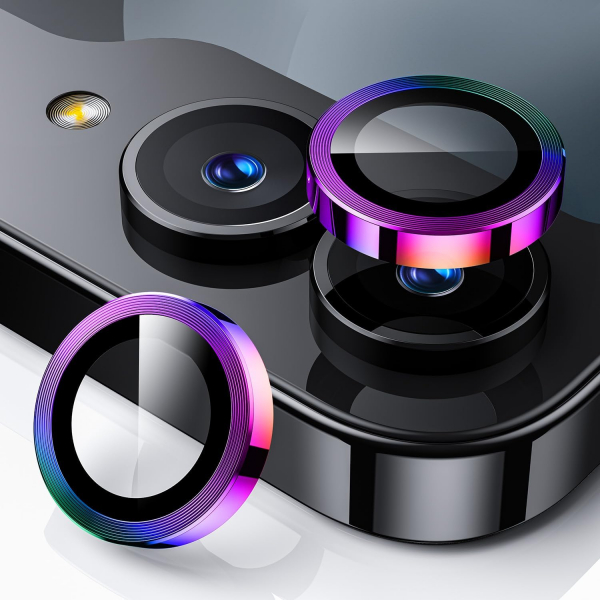 WSKEN Galaxy Z Flip 6 Kamera Lens Koruyucu-Colorful