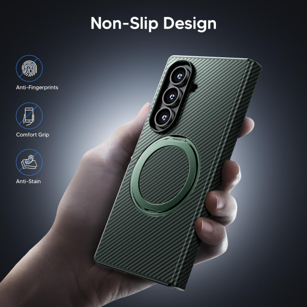 WSKEN Samsung Galaxy Z Fold 7 Standl Klf -Green