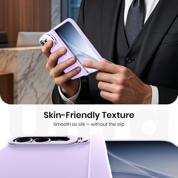 WSKEN iPhone Duo D�ner Standl� K�l�f -Purple
