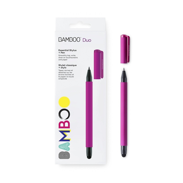 Wacom Gen. 4 Bamboo Stylus Duo Kalem-Pink