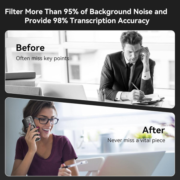 WaveNote AI Ses Kaydedici-Rose Gold