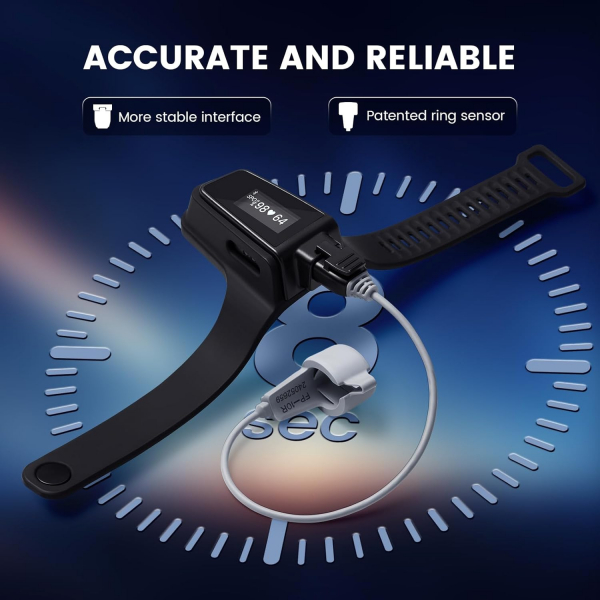 Wellue Checkme O2 Ultra Ak�ll� Nab�z Oksimetresi